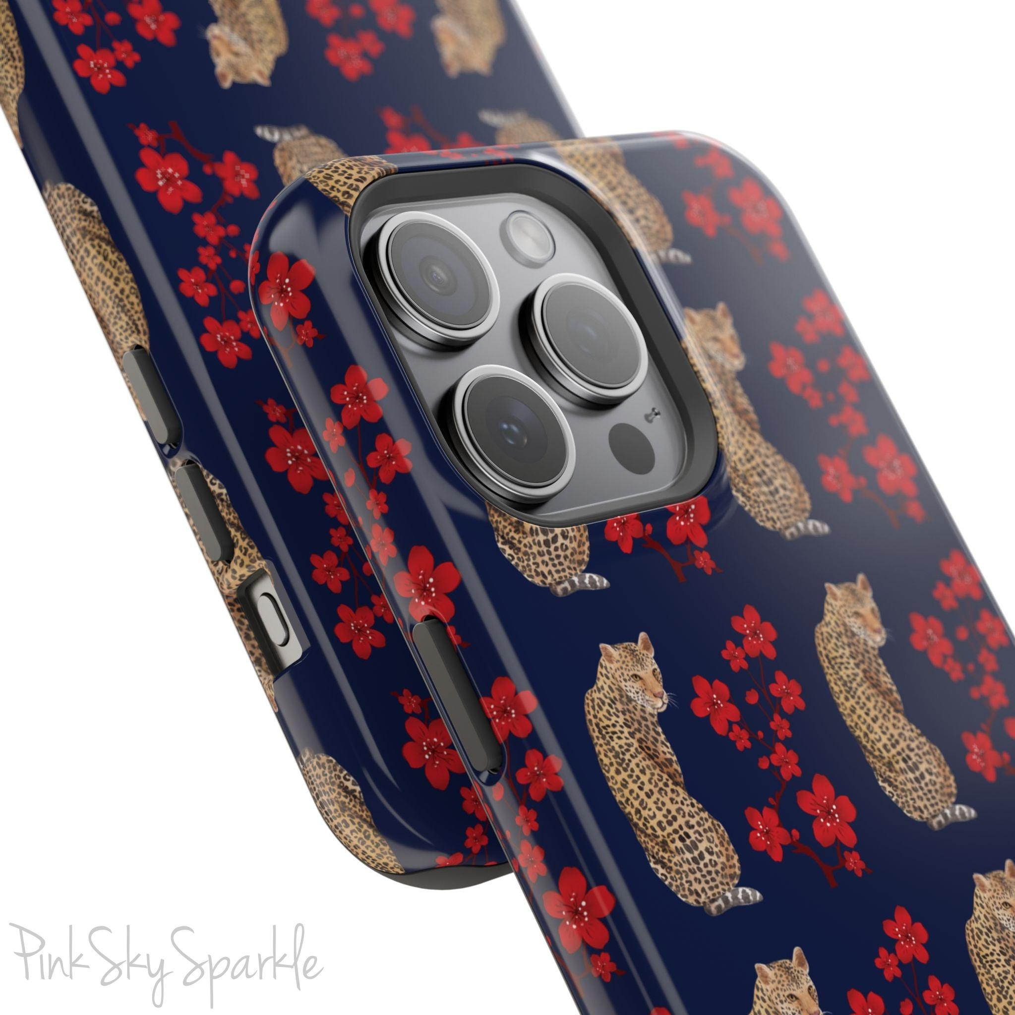 Crimson Jungle Magnetic iPhone Case