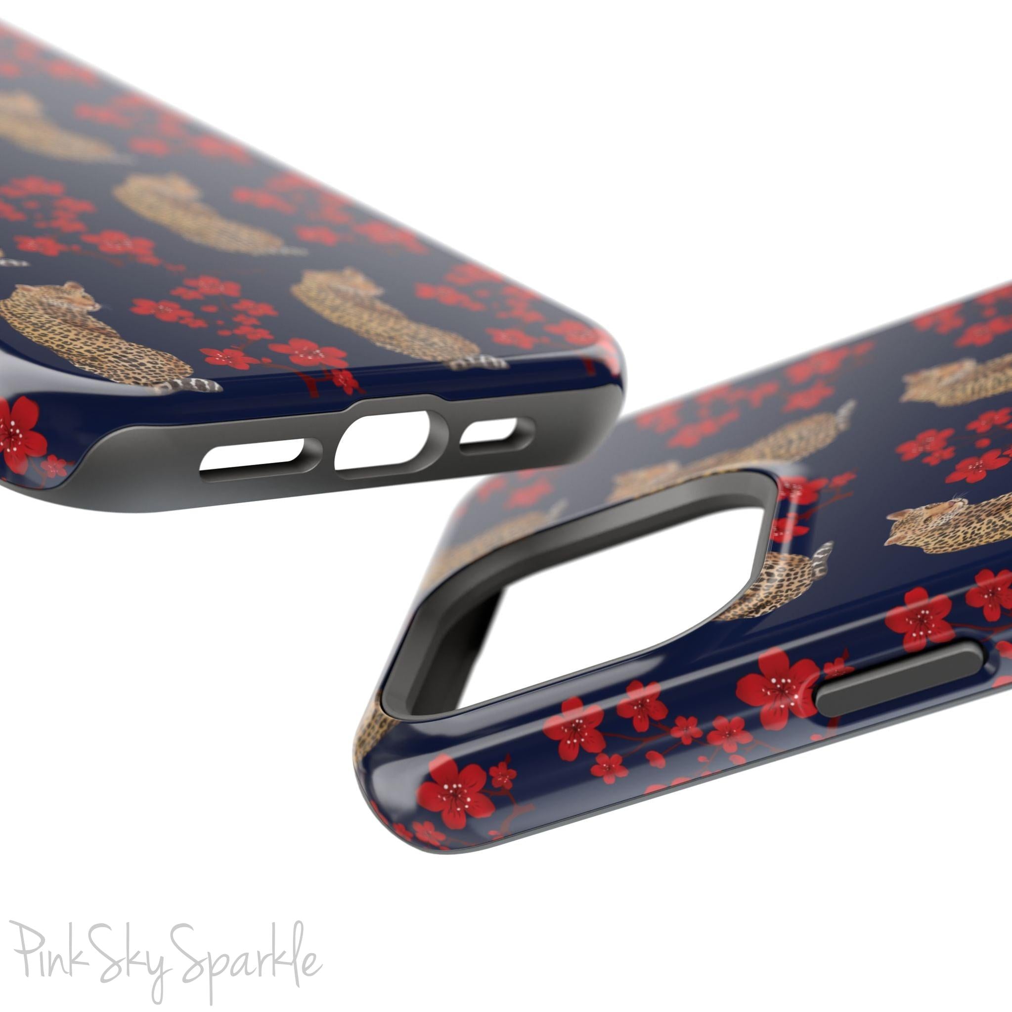 Crimson Jungle Magnetic iPhone Case