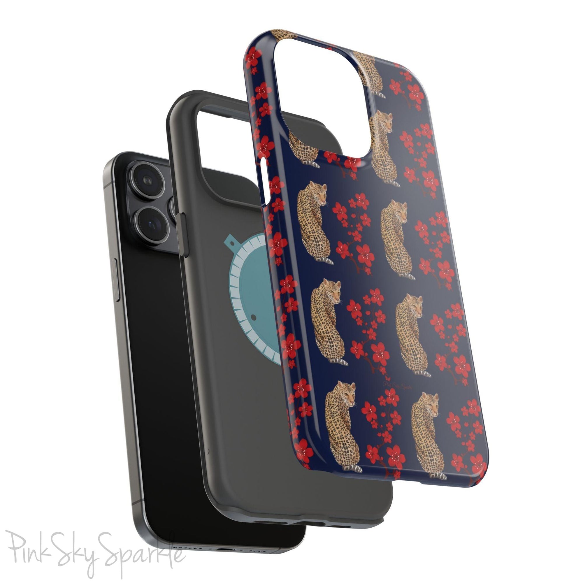 Crimson Jungle Magnetic iPhone Case