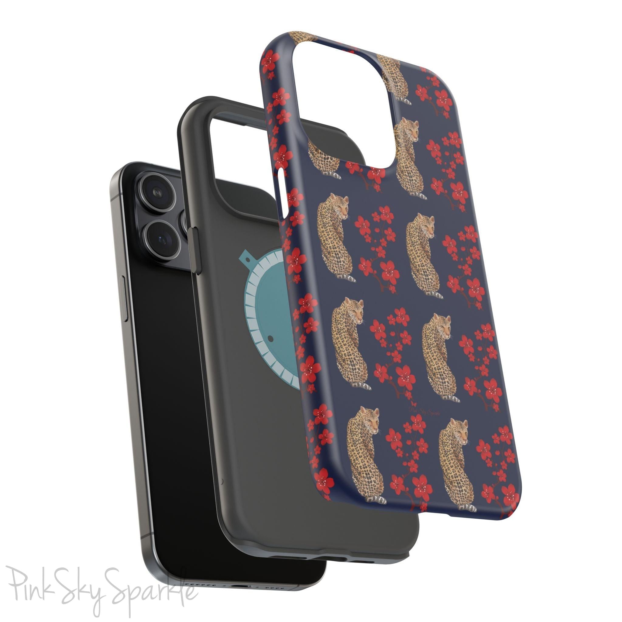 Crimson Jungle Magnetic iPhone Case