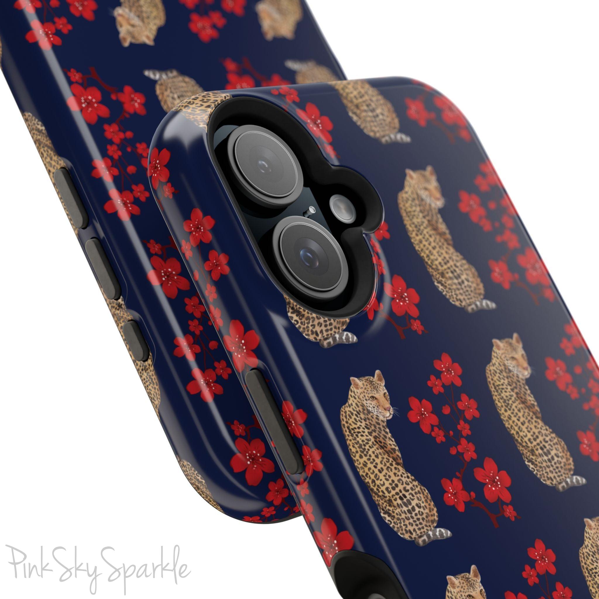 Crimson Jungle Magnetic iPhone Case