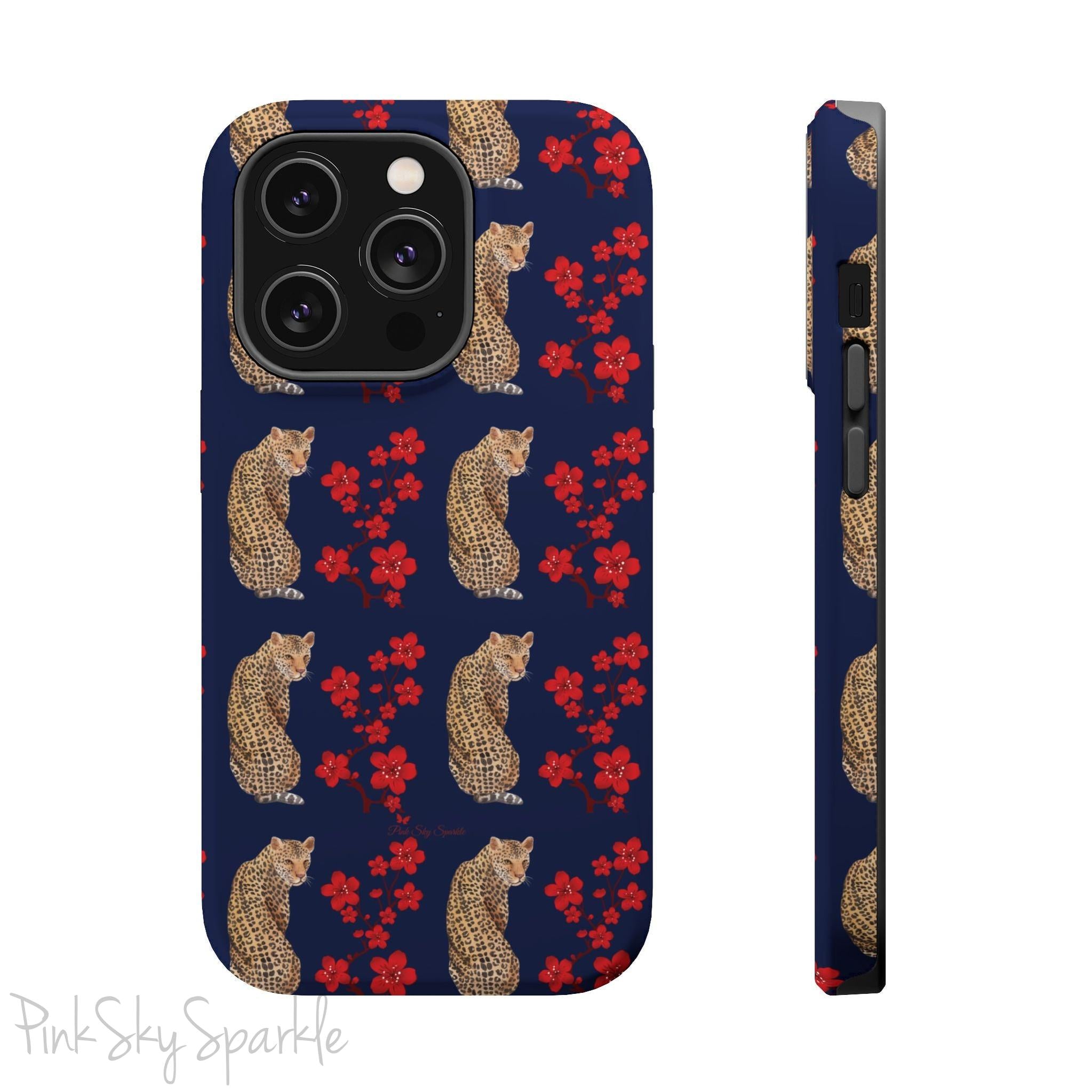 Crimson Jungle Magnetic iPhone Case