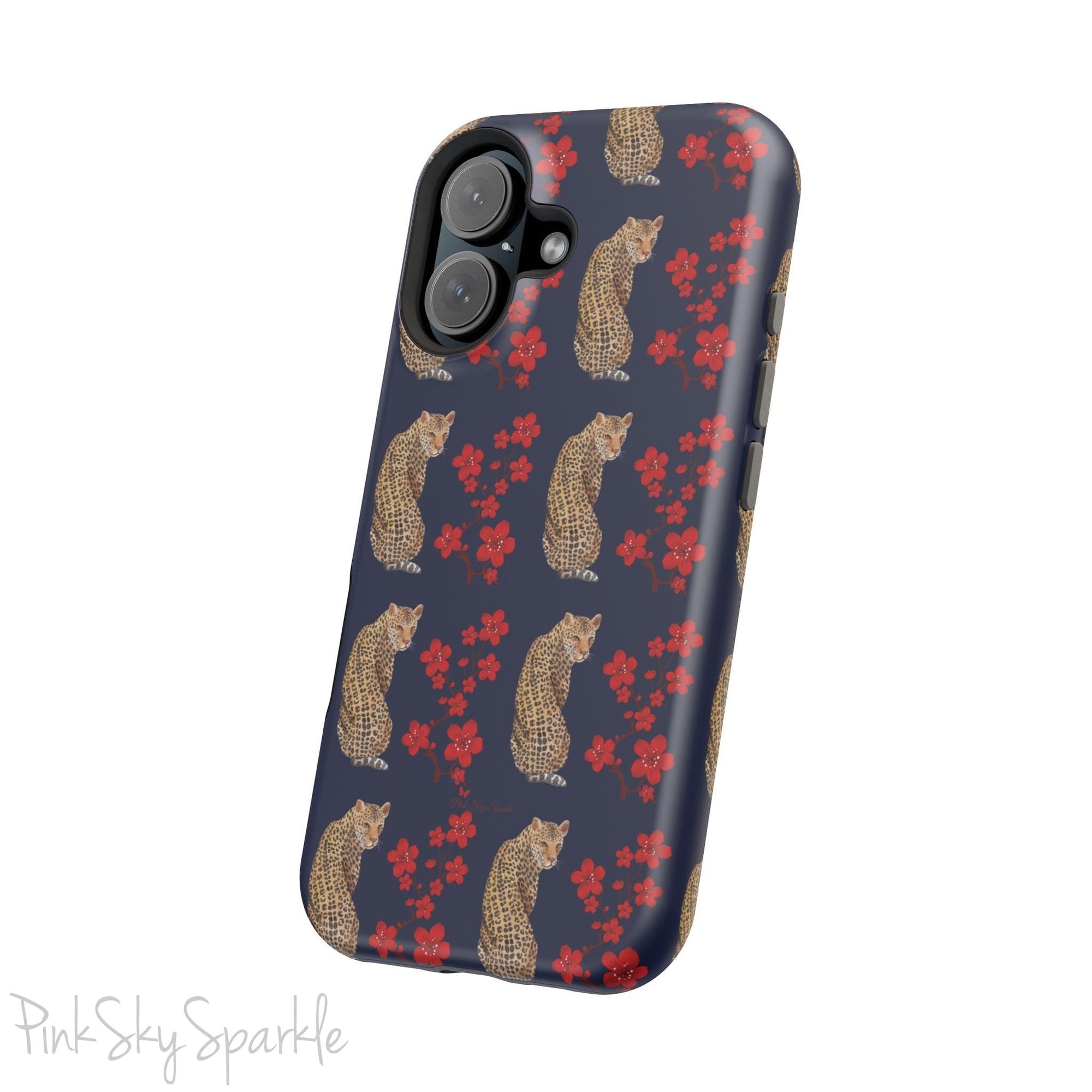 Crimson Jungle Magnetic iPhone Case