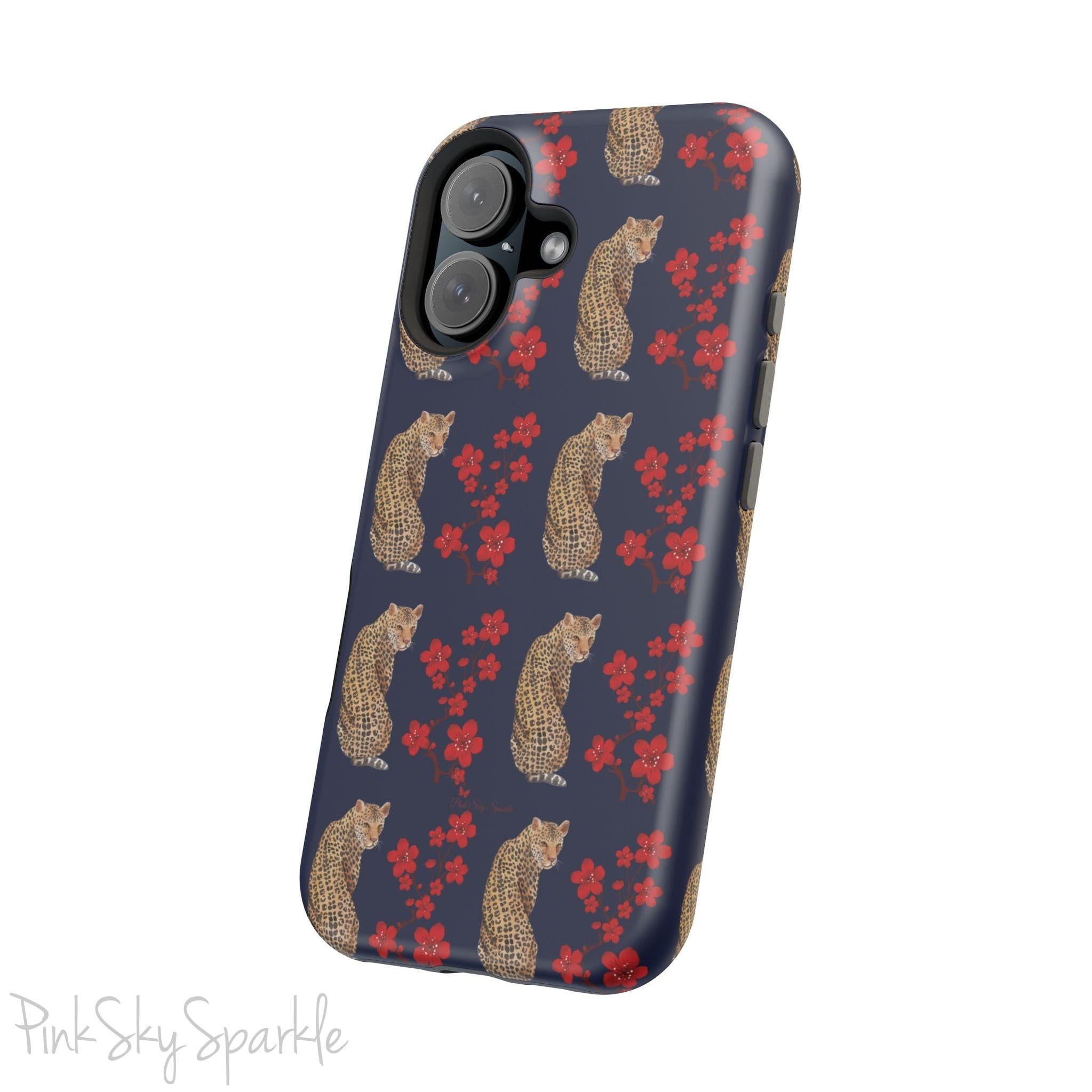 Crimson Jungle Magnetic iPhone Case