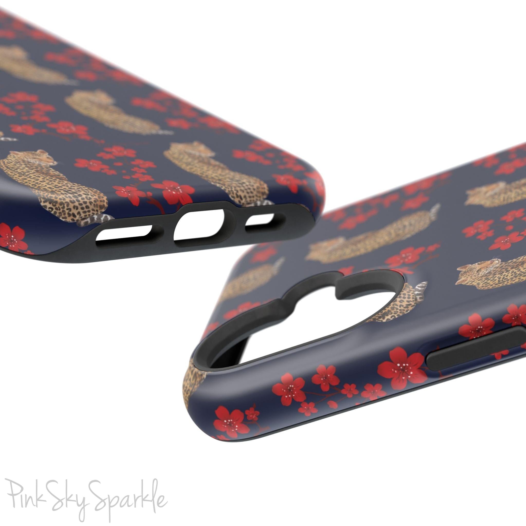 Crimson Jungle Magnetic iPhone Case