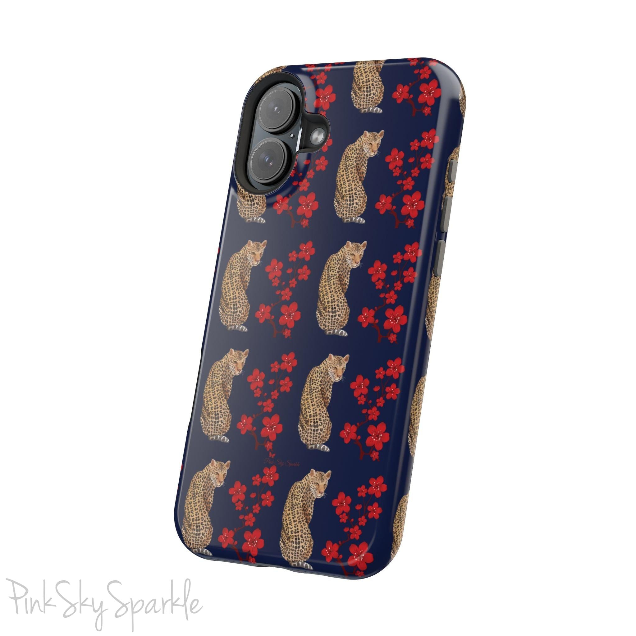 Crimson Jungle Magnetic iPhone Case