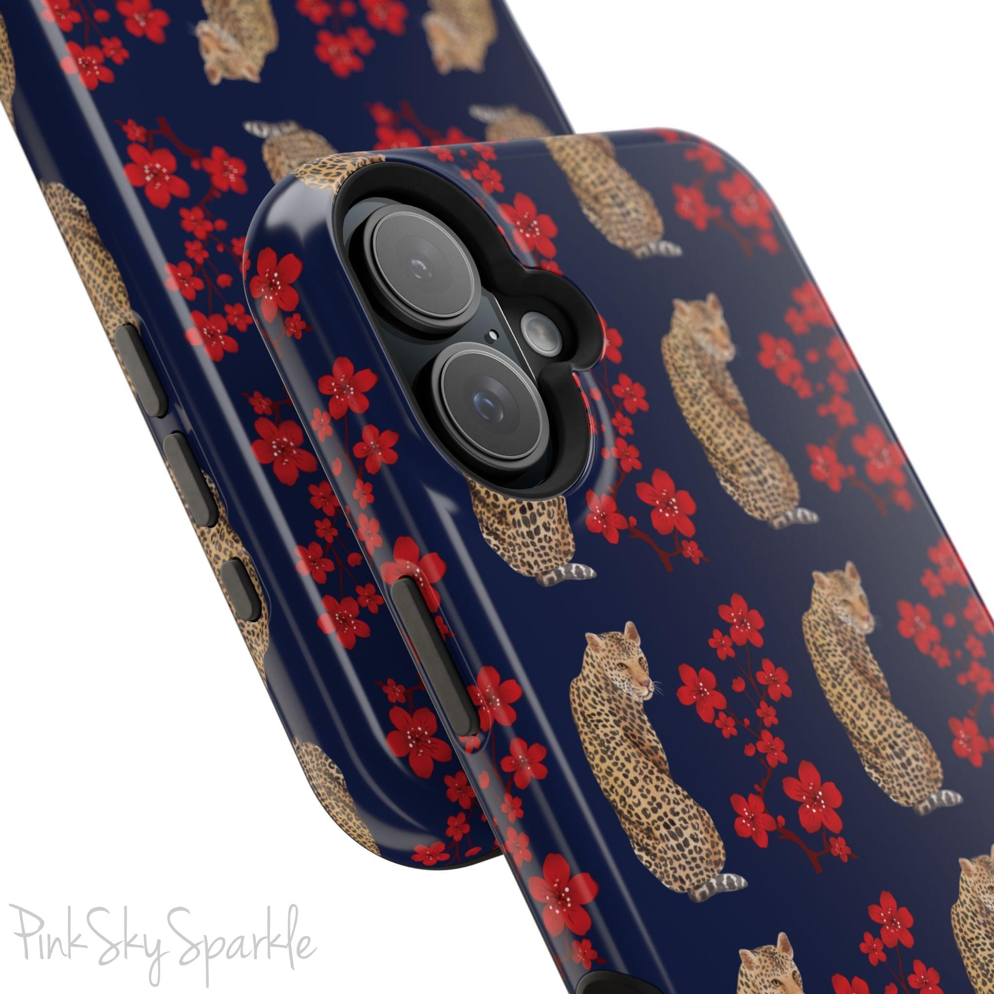 Crimson Jungle Magnetic iPhone Case
