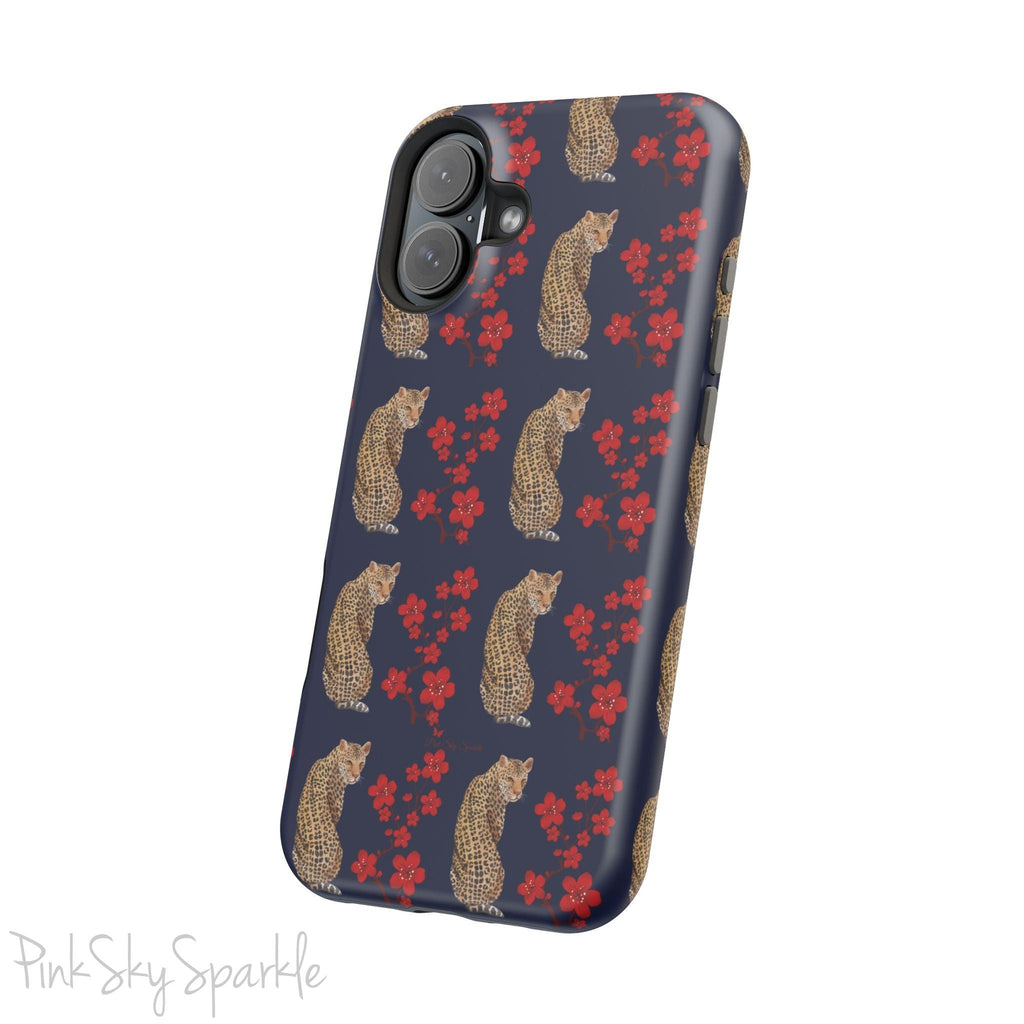 Crimson Jungle Magnetic iPhone Case