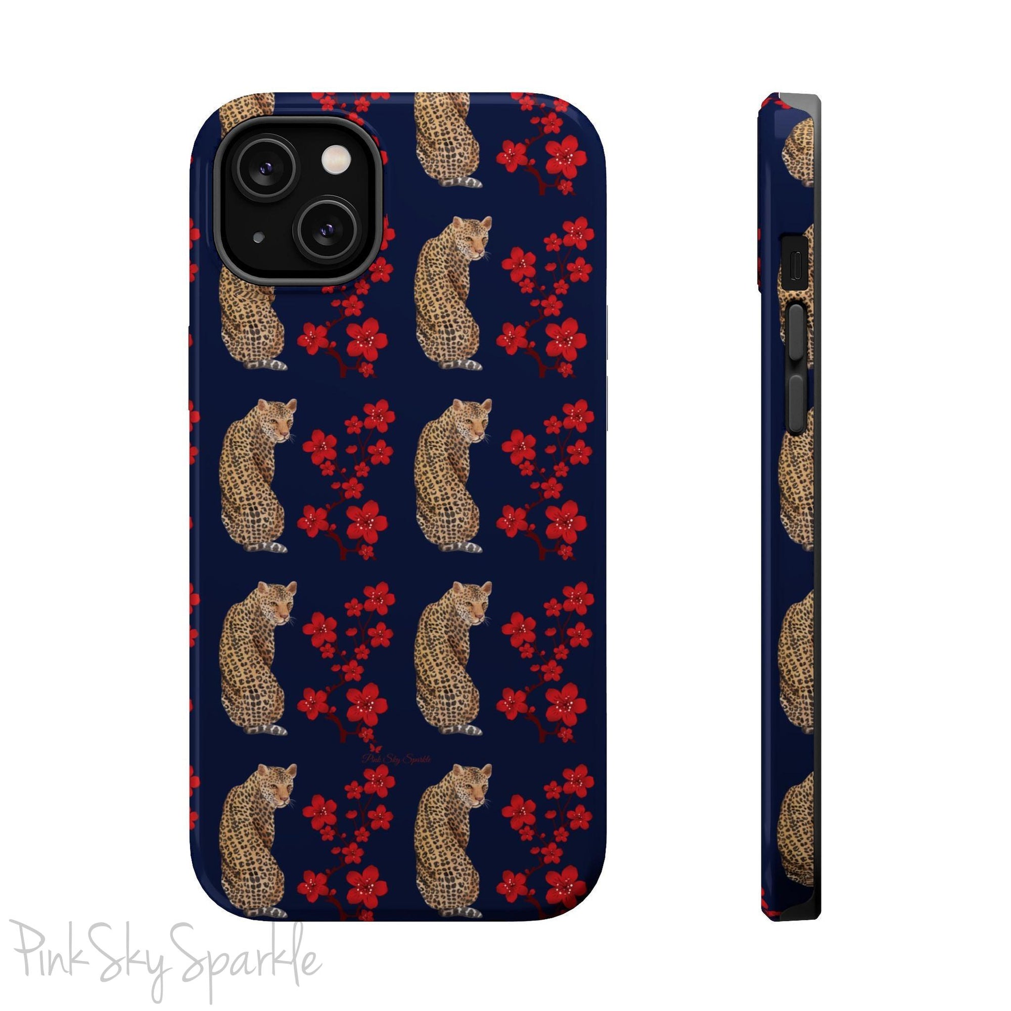 Crimson Jungle Magnetic iPhone Case