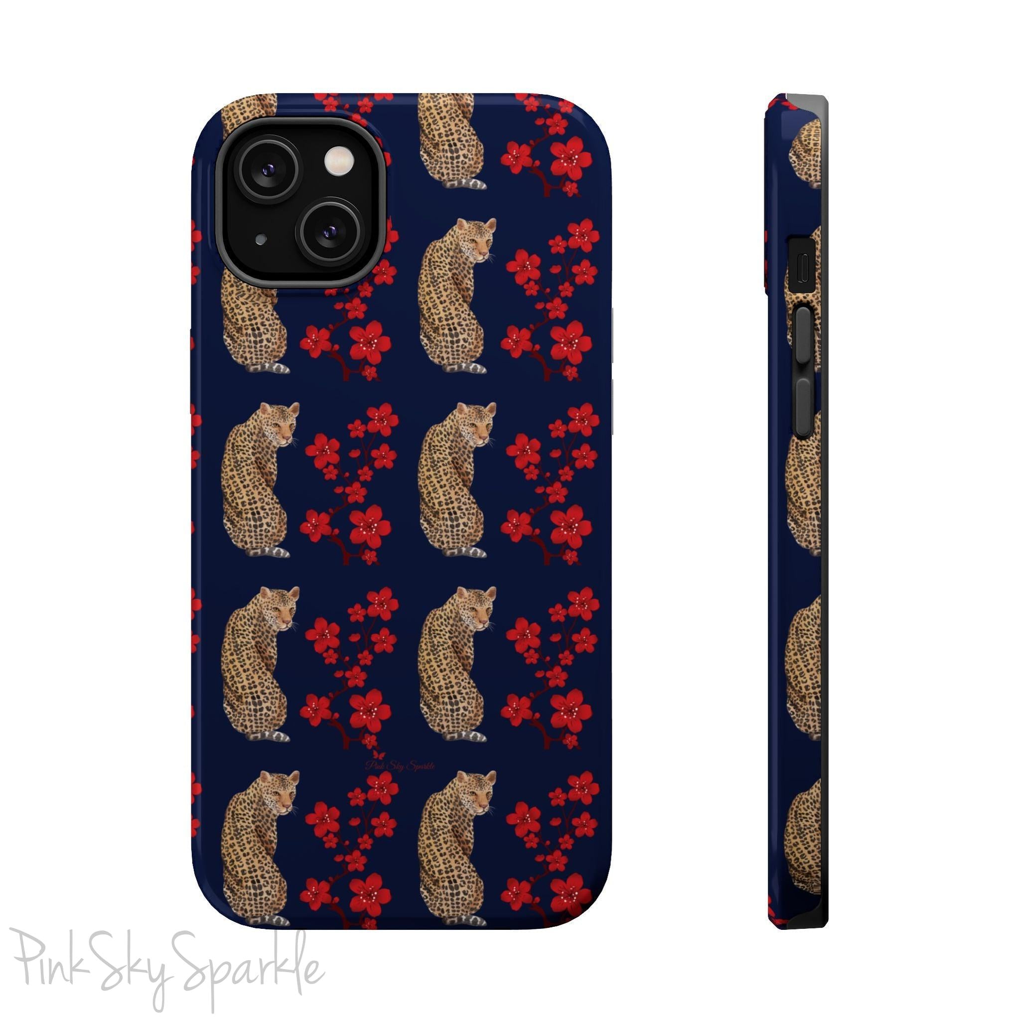 Crimson Jungle Magnetic iPhone Case