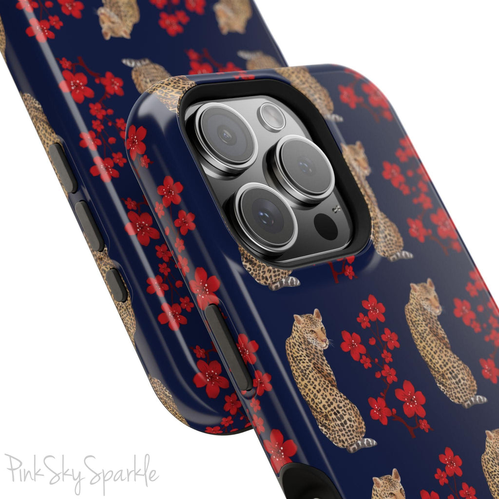 Crimson Jungle Magnetic iPhone Case