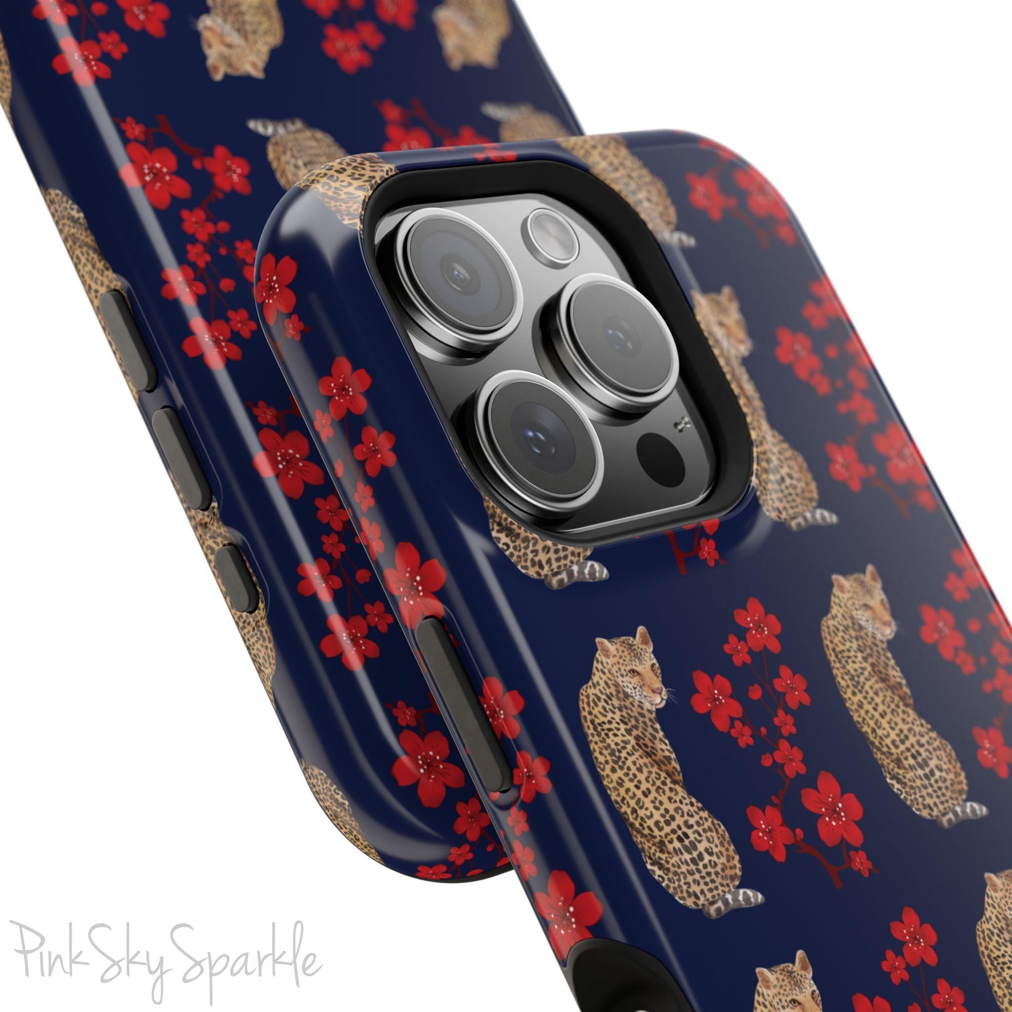 Crimson Jungle Magnetic iPhone Case