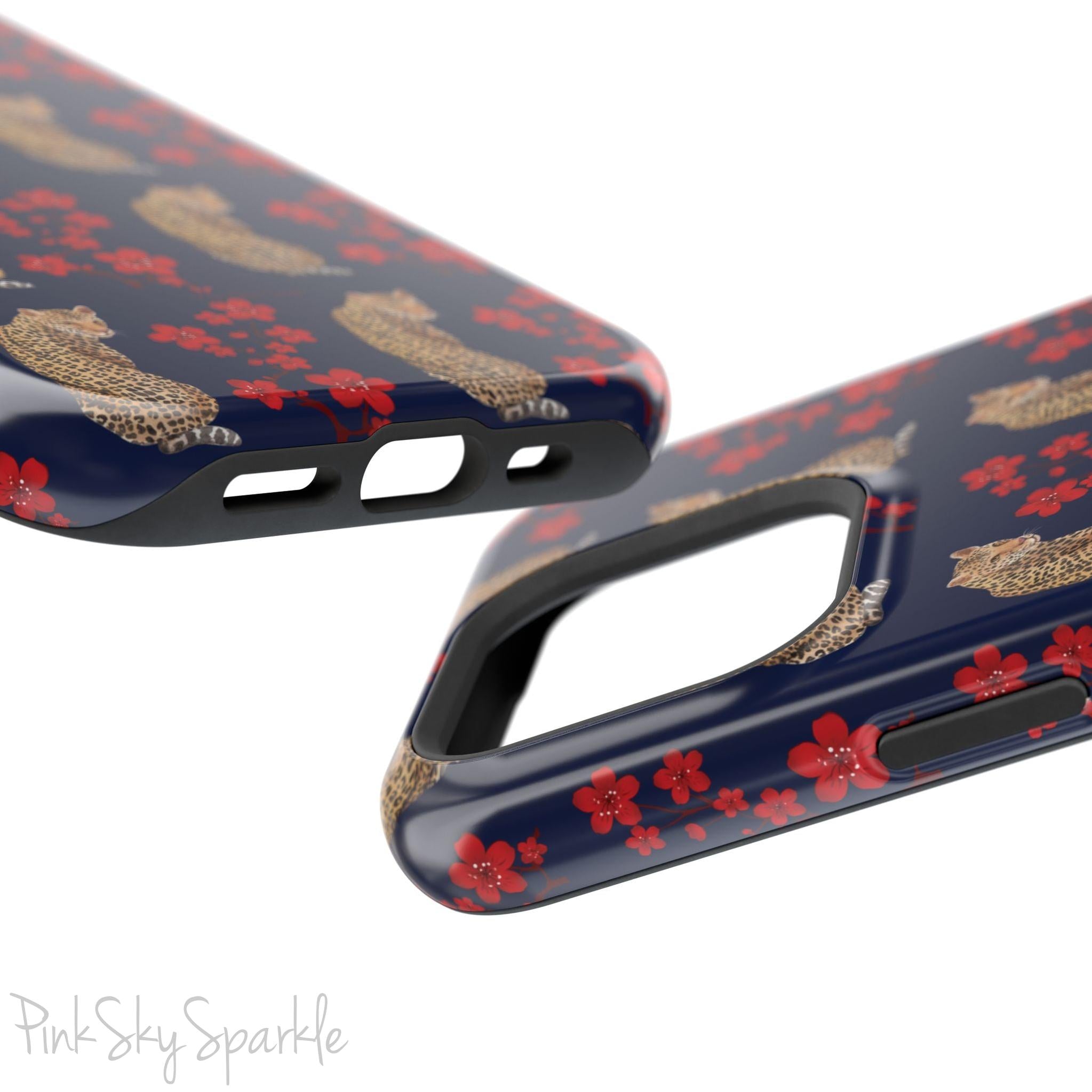Crimson Jungle Magnetic iPhone Case