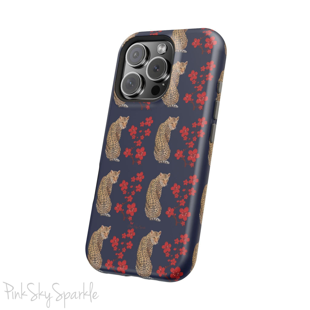 Crimson Jungle Magnetic iPhone Case