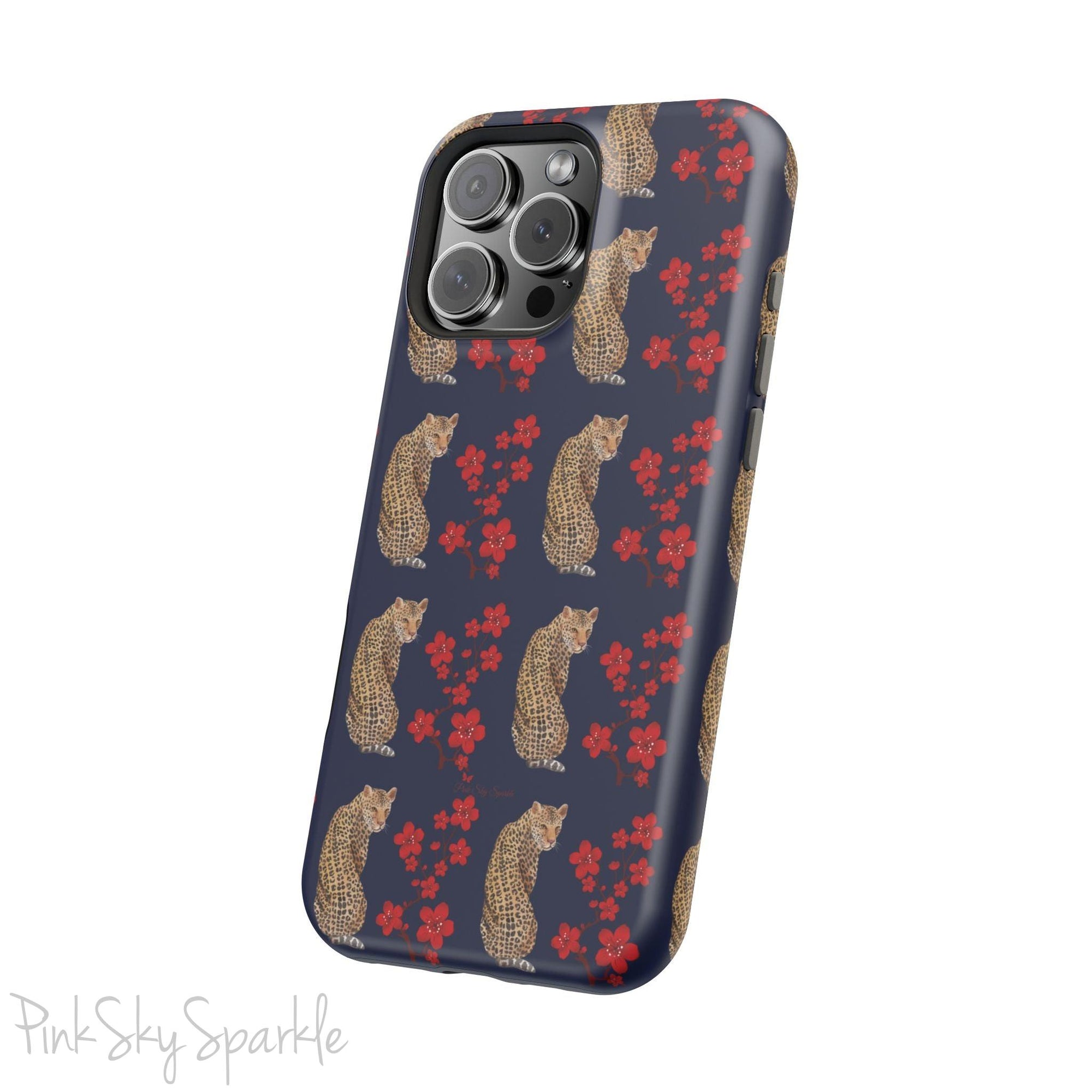 Crimson Jungle Magnetic iPhone Case