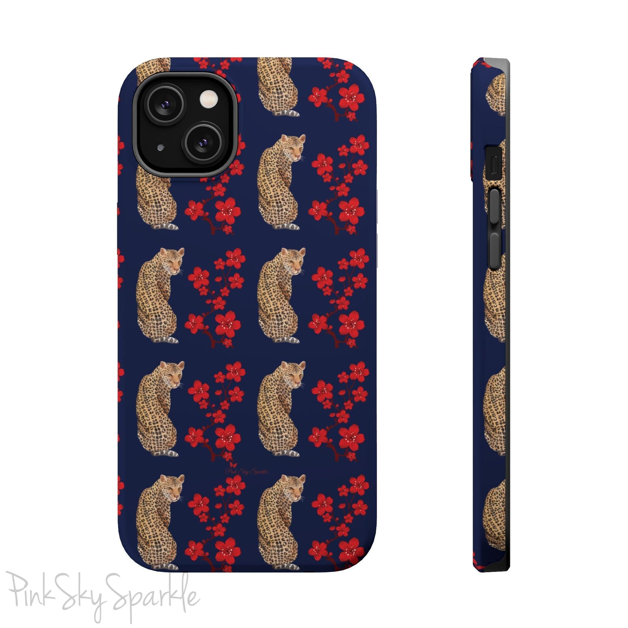 Crimson Jungle Magnetic iPhone Case