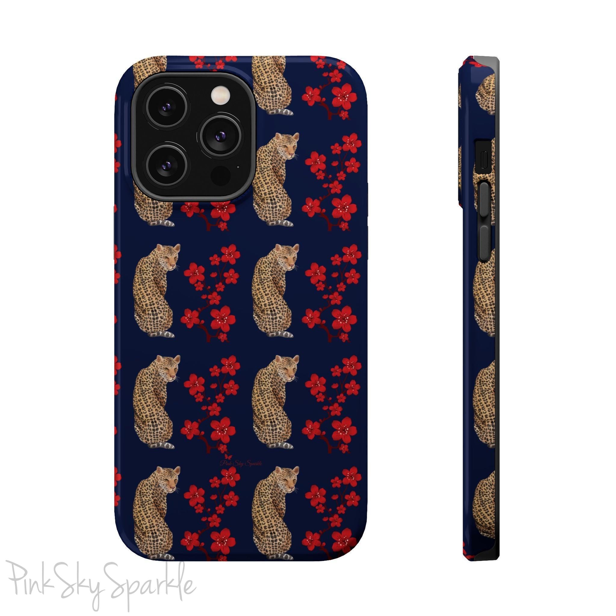 Crimson Jungle Magnetic iPhone Case
