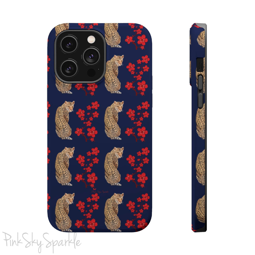 Crimson Jungle Magnetic iPhone Case