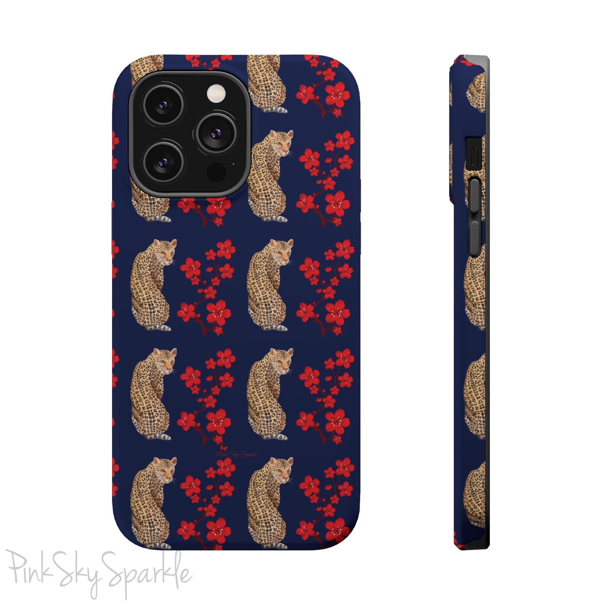 Crimson Jungle Magnetic iPhone Case