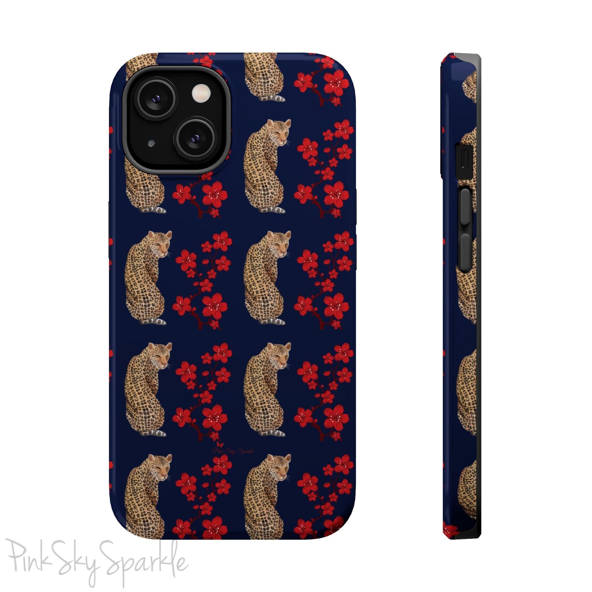 Crimson Jungle Magnetic iPhone Case