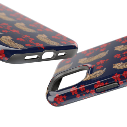 Crimson Jungle Magnetic iPhone Case 