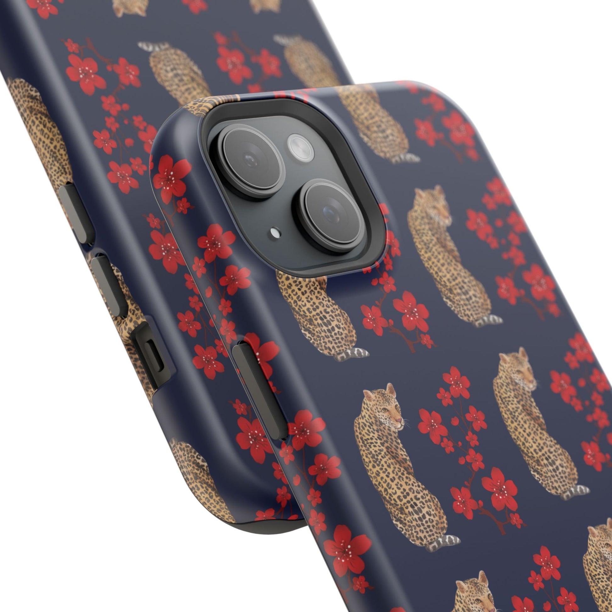 Crimson Jungle Magnetic iPhone Case 