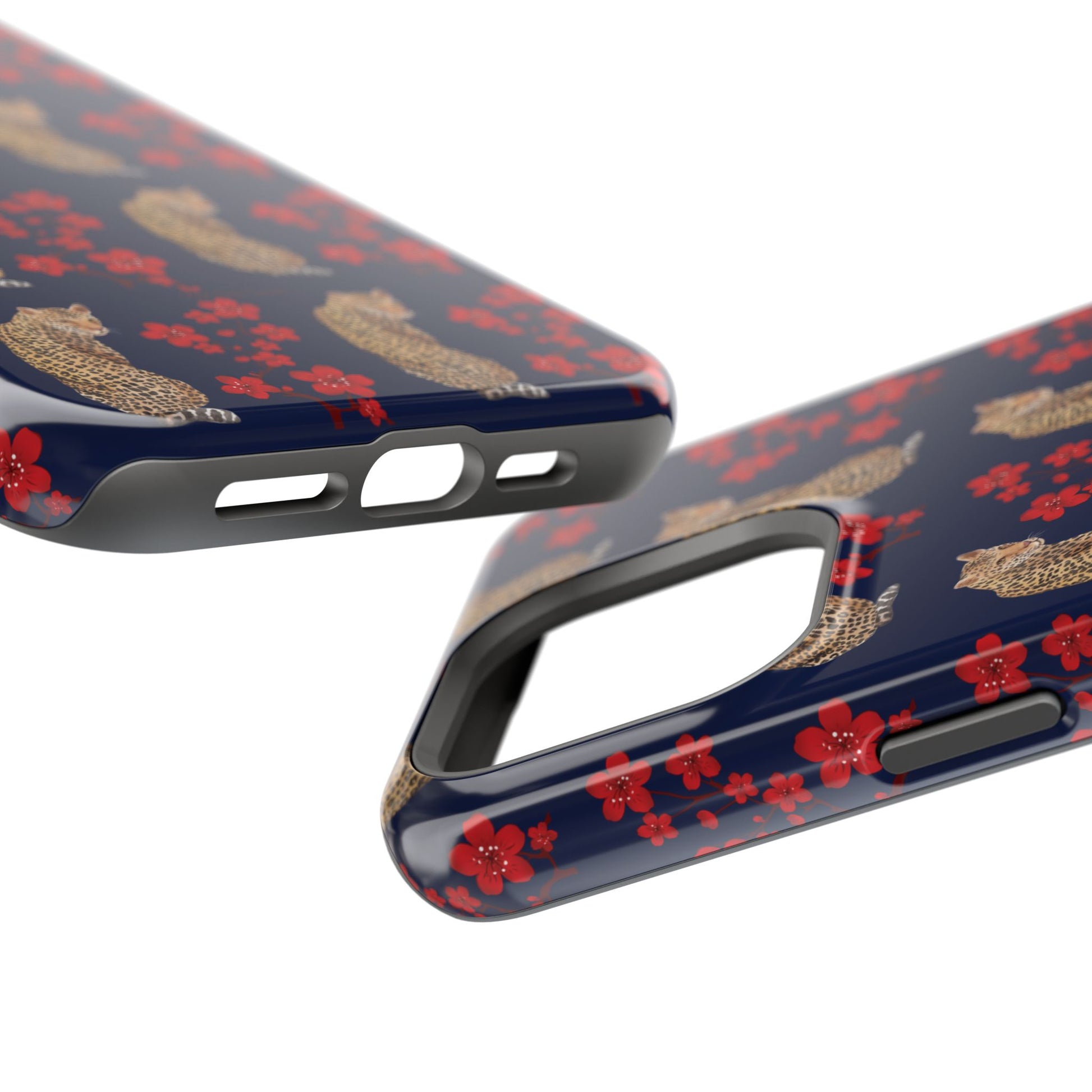 Crimson Jungle Magnetic iPhone Case 