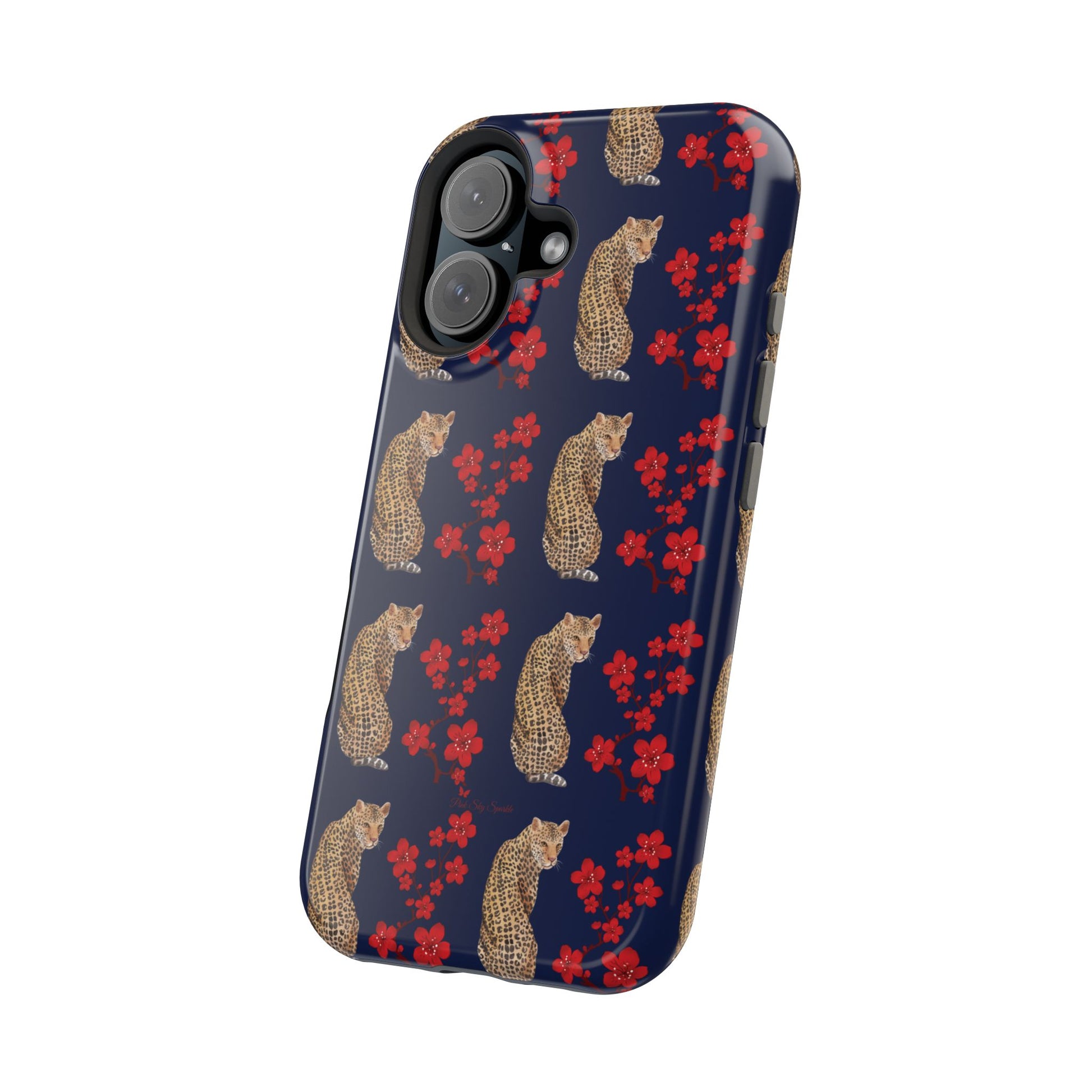 Crimson Jungle Magnetic iPhone Case 