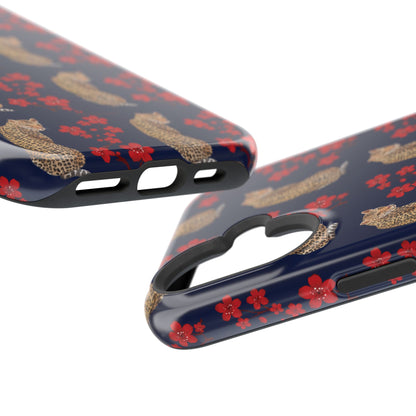 Crimson Jungle Magnetic iPhone Case 