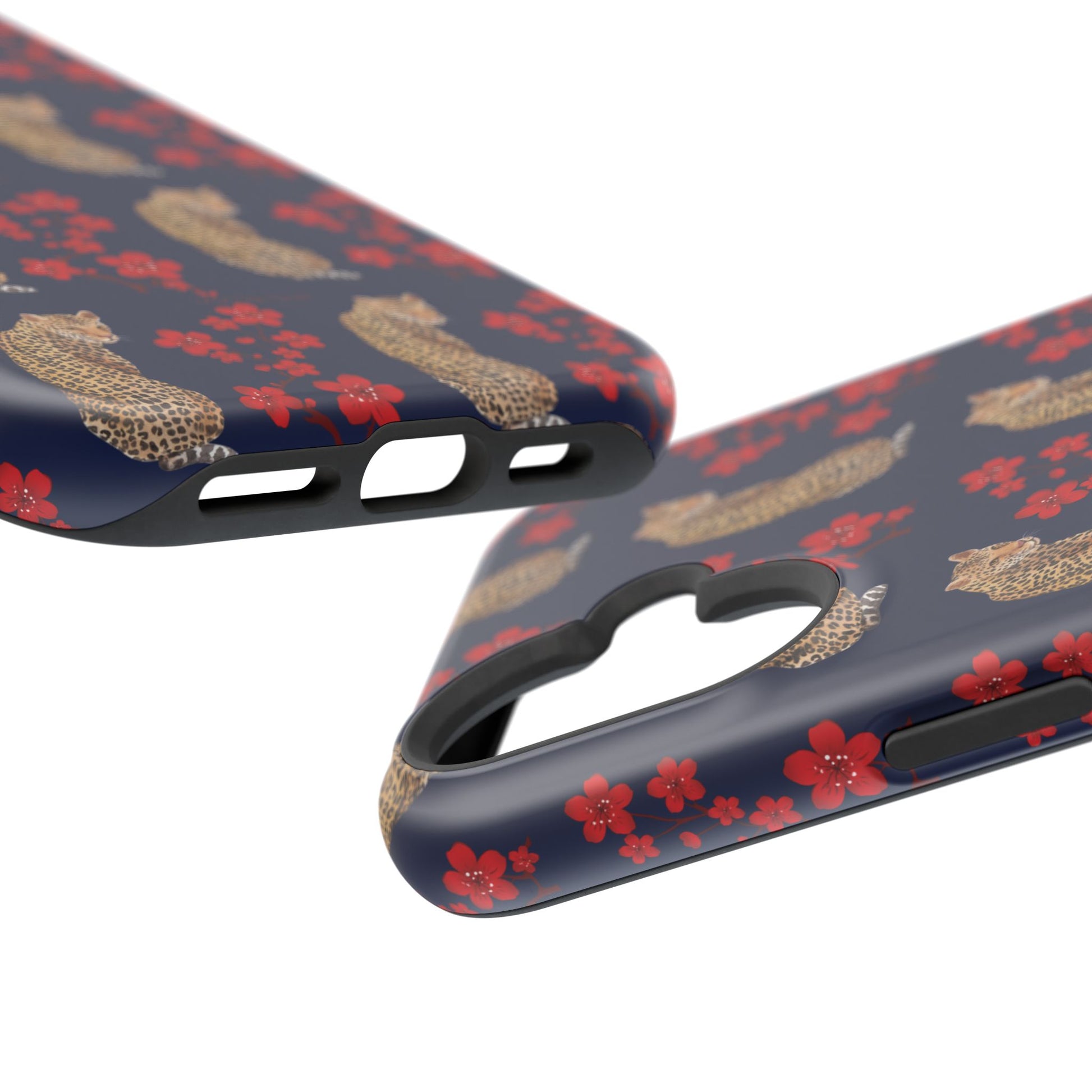 Crimson Jungle Magnetic iPhone Case 