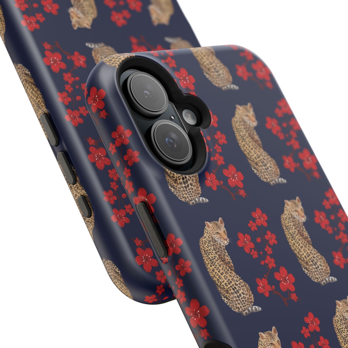 Crimson Jungle Magnetic iPhone Case 