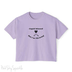 Cupid Missed But I'm Thriving Women's Boxy Fit T-shirt