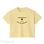 Cupid Missed But I'm Thriving Women's Boxy Fit T-shirt