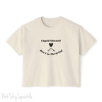 Cupid Missed But I'm Thriving Women's Boxy Fit T-shirt