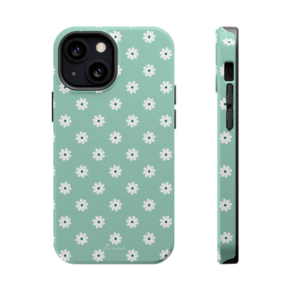 Daisy Mint Magnetic iPhone Case