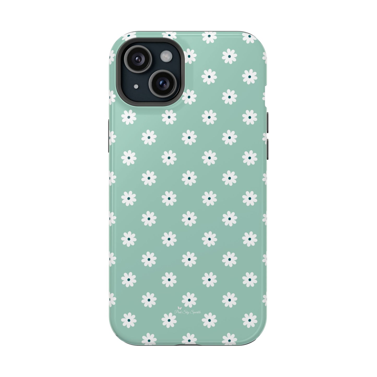 Daisy Mint Magnetic iPhone Case