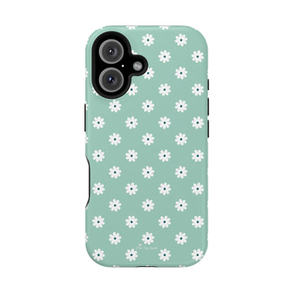 Daisy Mint Magnetic iPhone Case