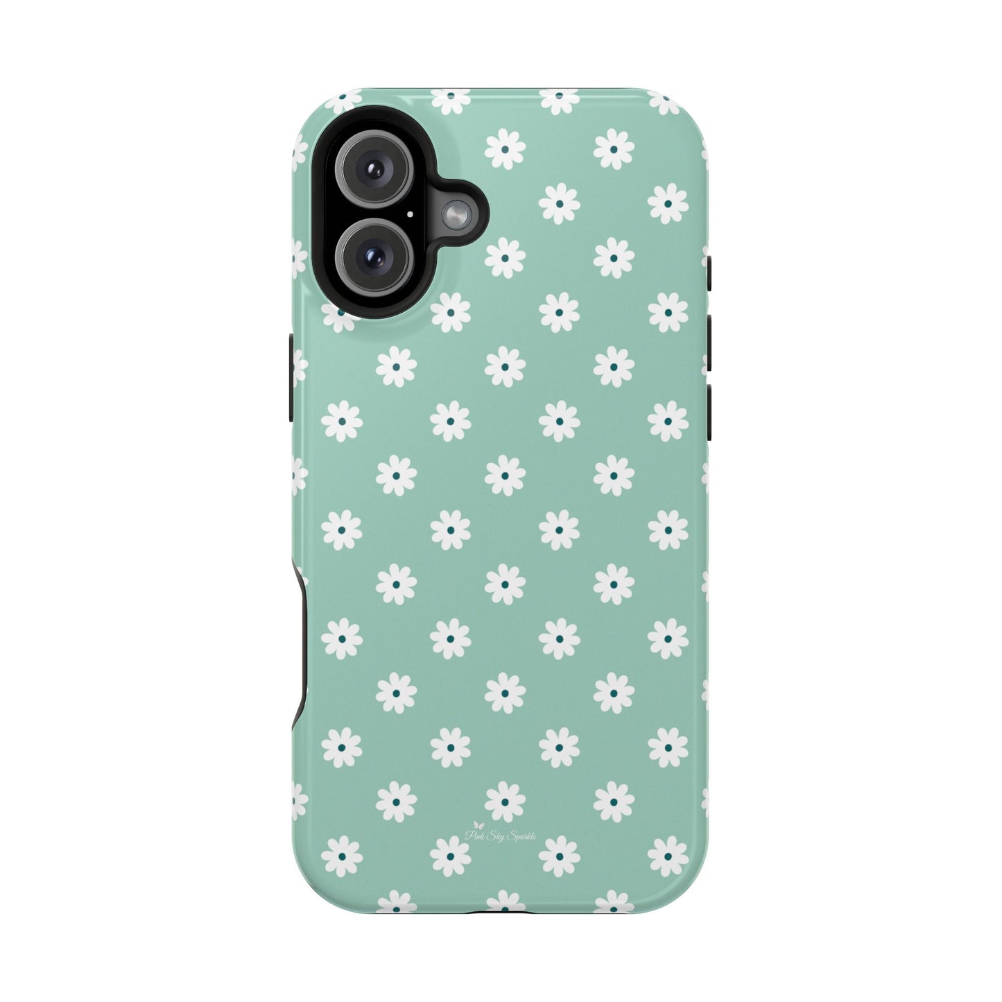 Daisy Mint Magnetic iPhone Case