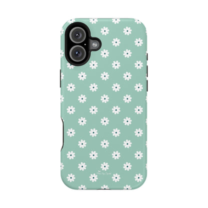 Daisy Mint Magnetic iPhone Case