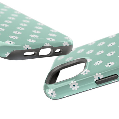 Daisy Mint Magnetic iPhone Case