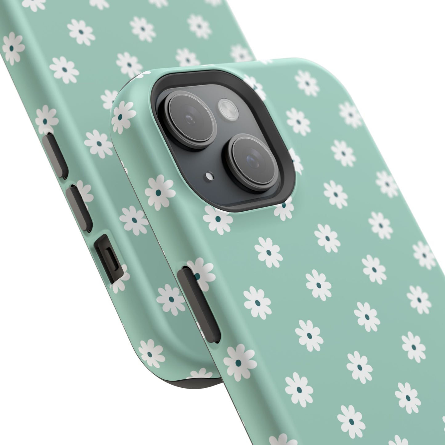 Daisy Mint Magnetic iPhone Case