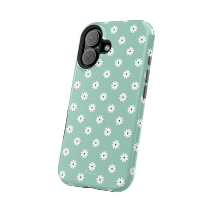 Daisy Mint Magnetic iPhone Case