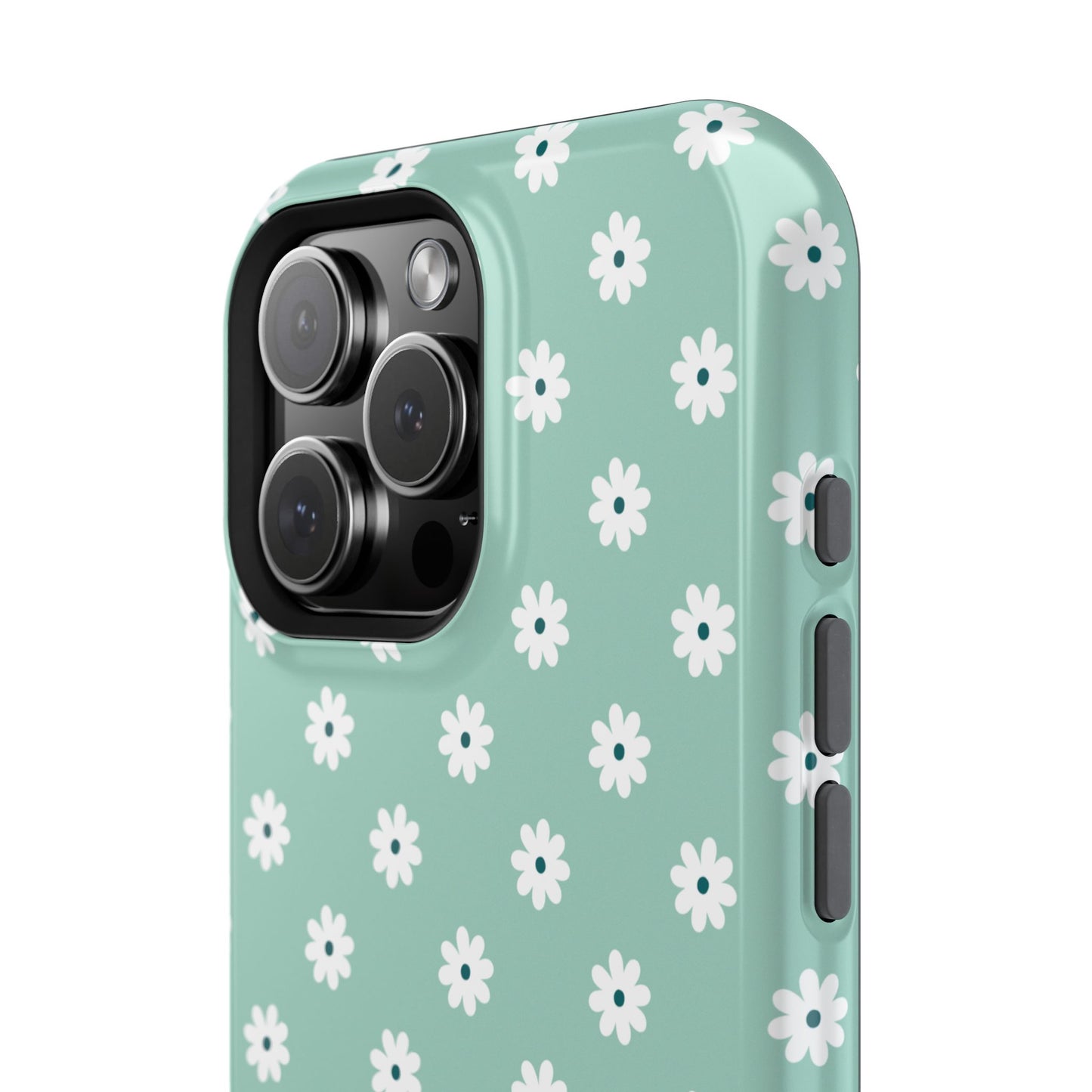 Daisy Mint Magnetic iPhone Case