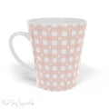 Daisy Plaid Latte Mug