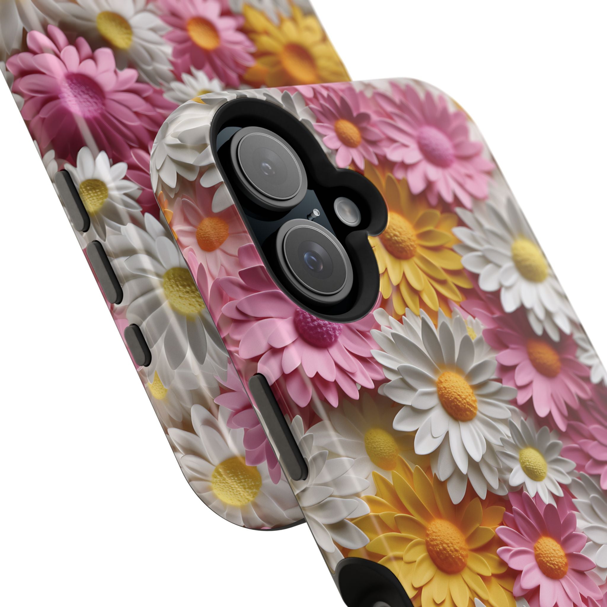 Daisy Pop Magnetic iPhone Case - Vibrant Daisy Design for Stylish Protection