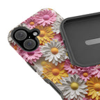 Daisy Pop Magnetic iPhone Case - Vibrant Daisy Design for Stylish Protection