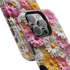 Daisy Pop Magnetic iPhone Case - Vibrant Daisy Design for Stylish Protection