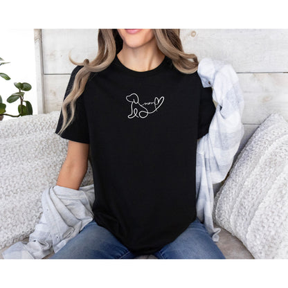 Dog Mom Graphic T-shirt