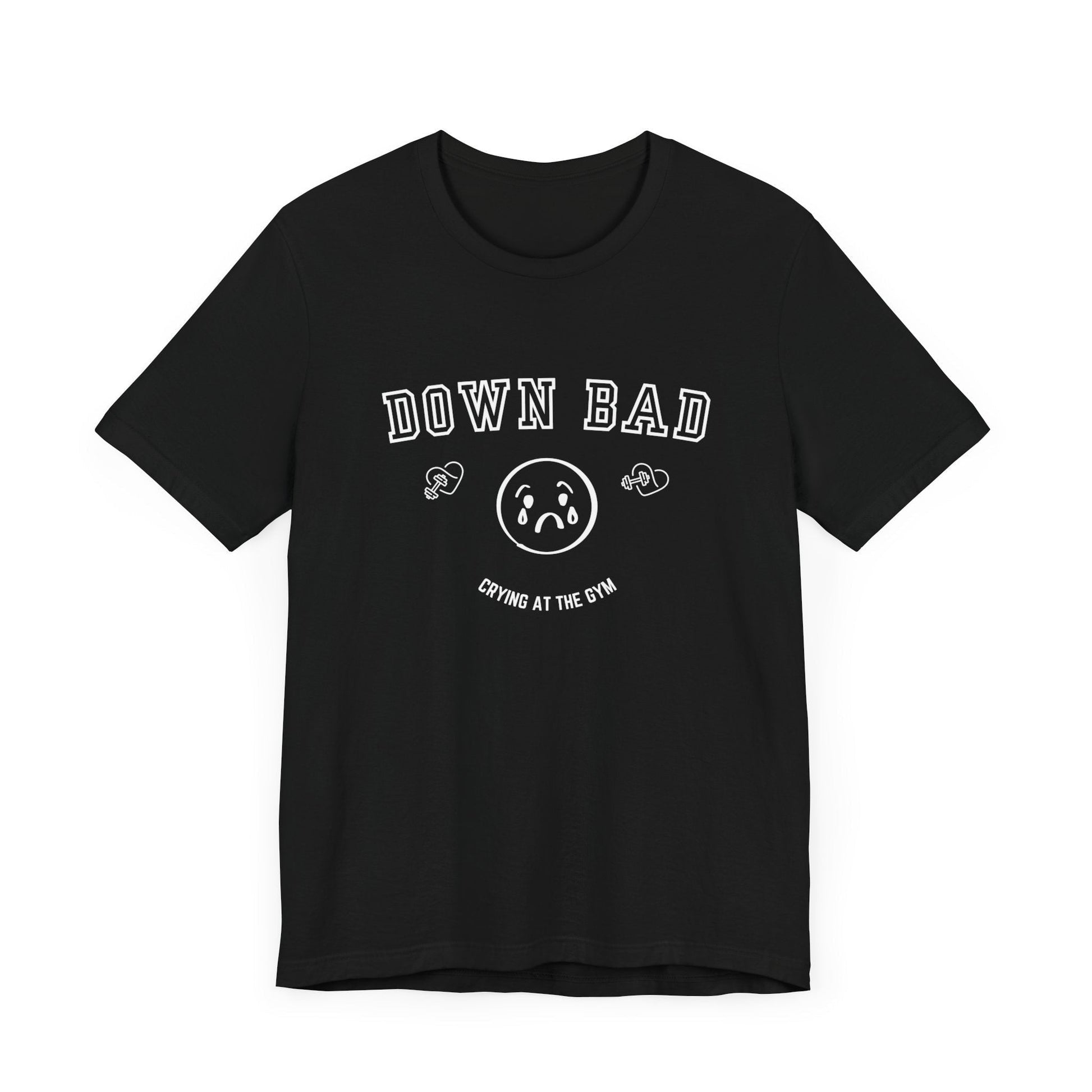 "Down Bad Crying at the Gym" Lyric Inspired Unisex T-shirt