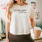 Down Bad Crying at the Gym Women's Boxy Tee